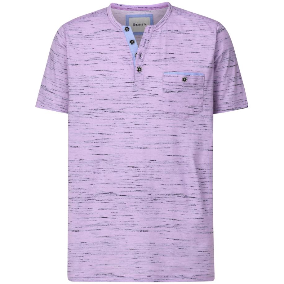 BABISTA BABISTA Shirt Bellaverro blauw / lila gemêleerd -