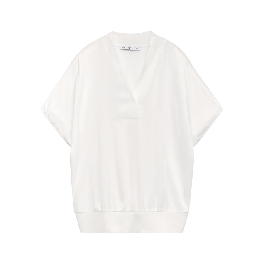 Adolfo Dominguez Shirt wit Wit