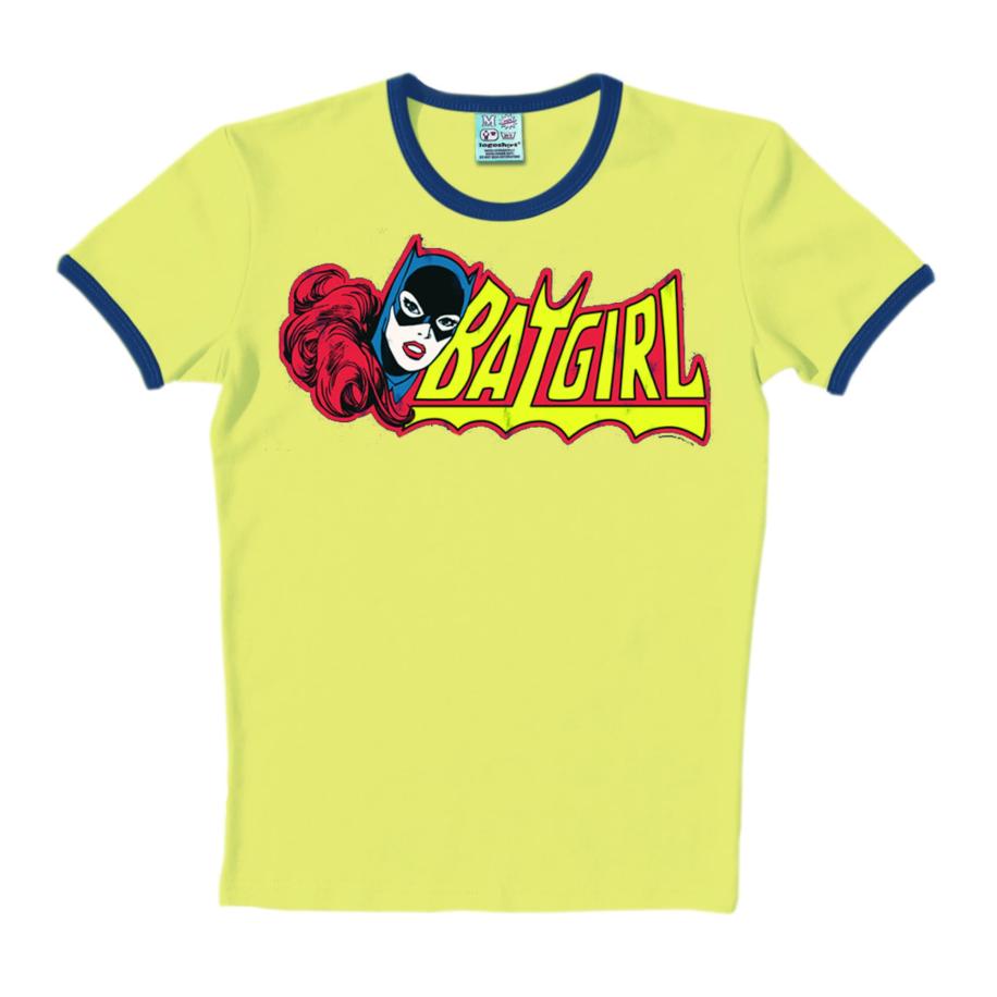 LOGOSHIRT Shirt Batgirl geel Geel