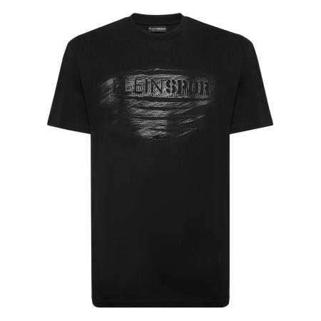 Plein Sport Plein Sport Shirt lichtgrijs / zwart