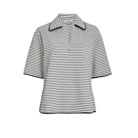 Minus minus Shirt Maki zwart / wit