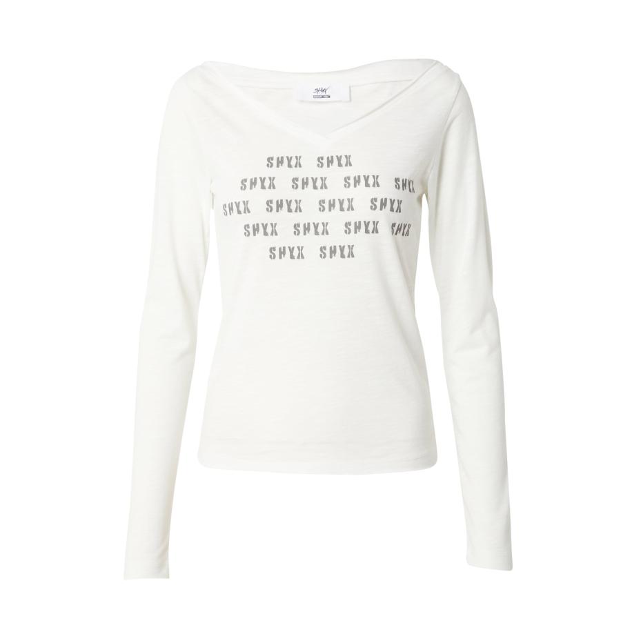 SHYX SHYX Shirt grijs / wit -