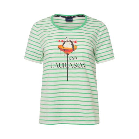 LAURASØN LAURASØN Shirt groen / gemengde kleuren