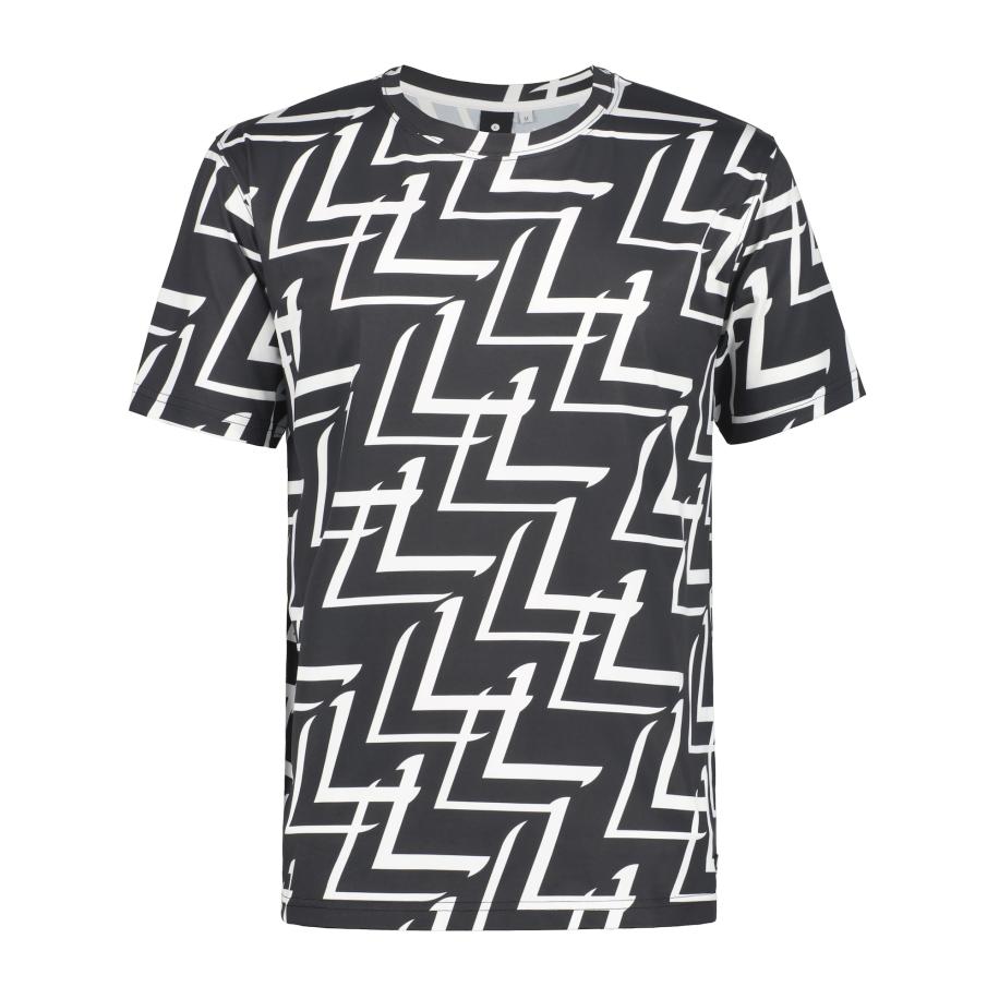 Luhta LUHTA Shirt Ilveskorpi zwart / wit -