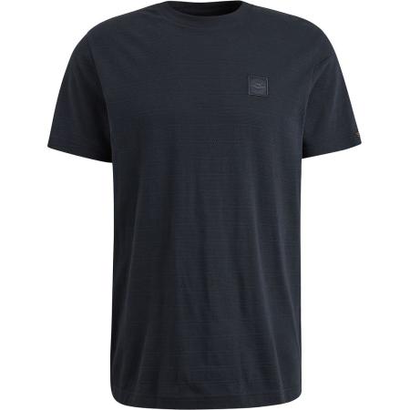 PME Legend T-Shirt Jacquard Stripe Navy