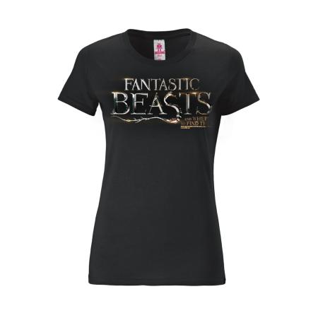 LOGOSHIRT Shirt Phantastische Tierwesen zwart