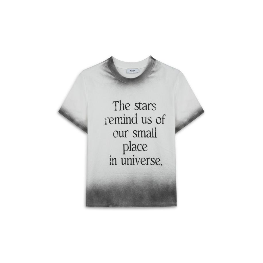 Twist Twist Shirt basaltgrijs / zwart / wit -