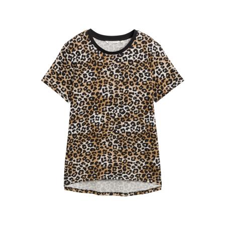 Tom Tailor TOM TAILOR DENIM Shirt lichtbruin / zwart / wit