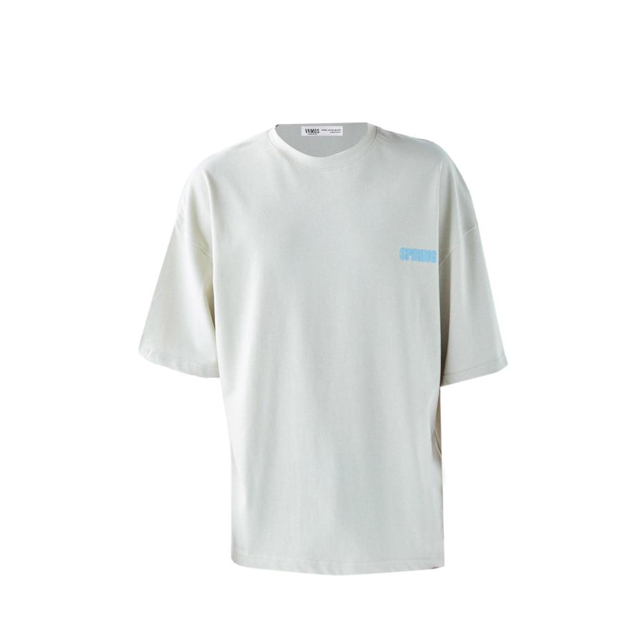 VAMOS CLO Shirt blauw / stone grey / zwart Grijs