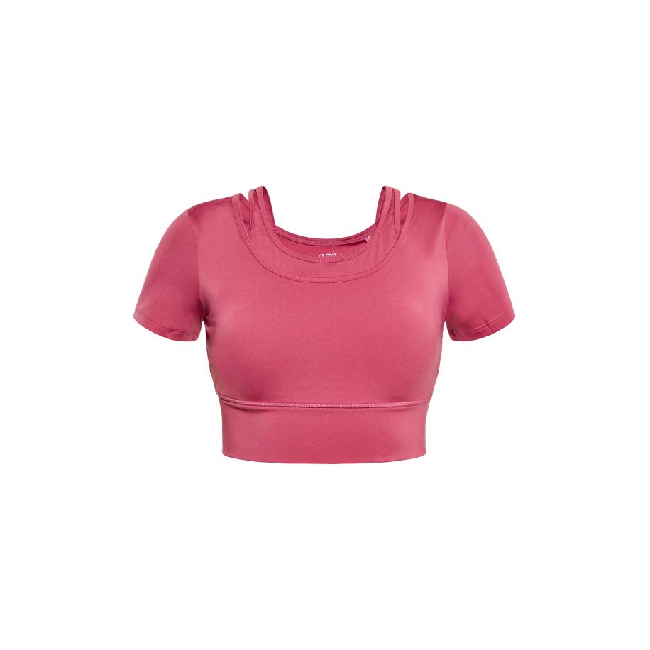 IZIA IZIA Shirt donkerroze -