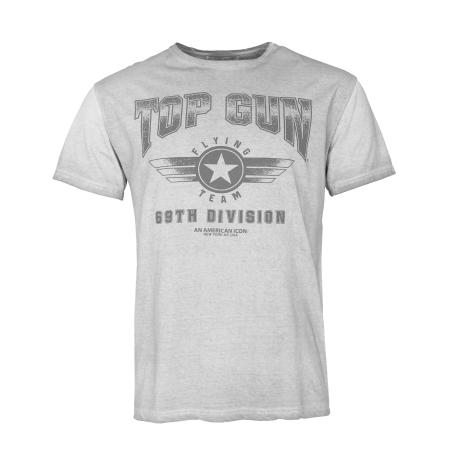 TOP GUN Shirt grijs