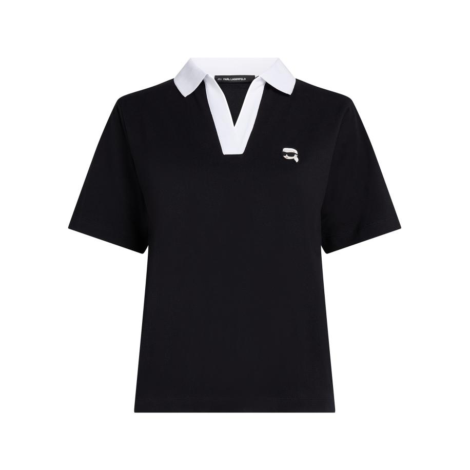 Karl Lagerfeld Karl Lagerfeld Shirt zwart / wit -