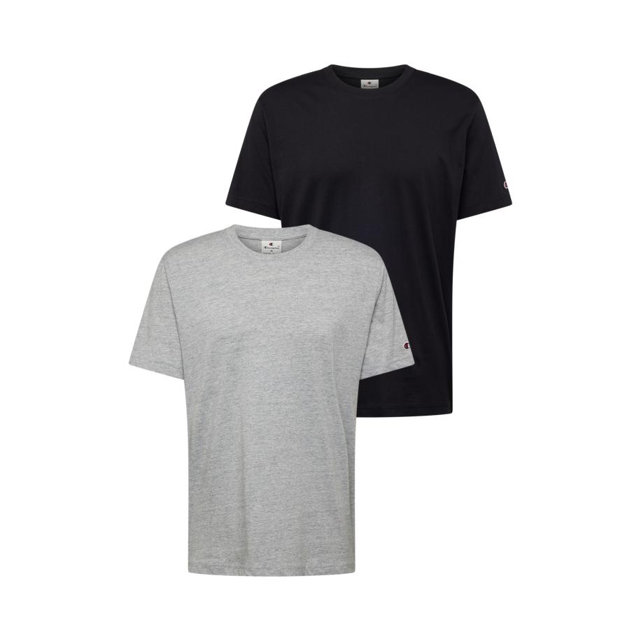 Champion Authentic Athletic Apparel Champion Authentic Athletic Apparel Shirt grijs gemêleerd / zwart -