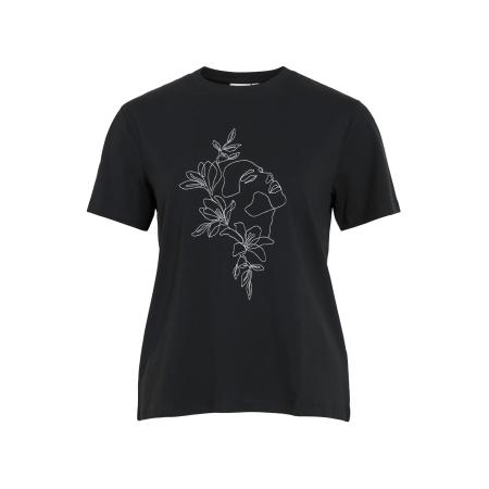 Vila VILA Shirt VINora zwart / wit