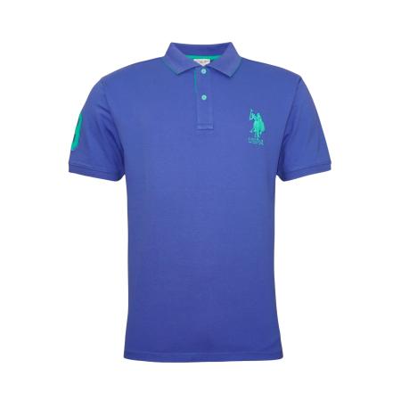 U.S. Polo Assn. U.S. POLO ASSN. Shirt turquoise / royal blue/koningsblauw