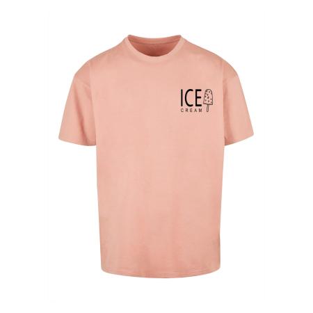 Merchcode Merchcode Shirt Ice Cream oudroze / zwart