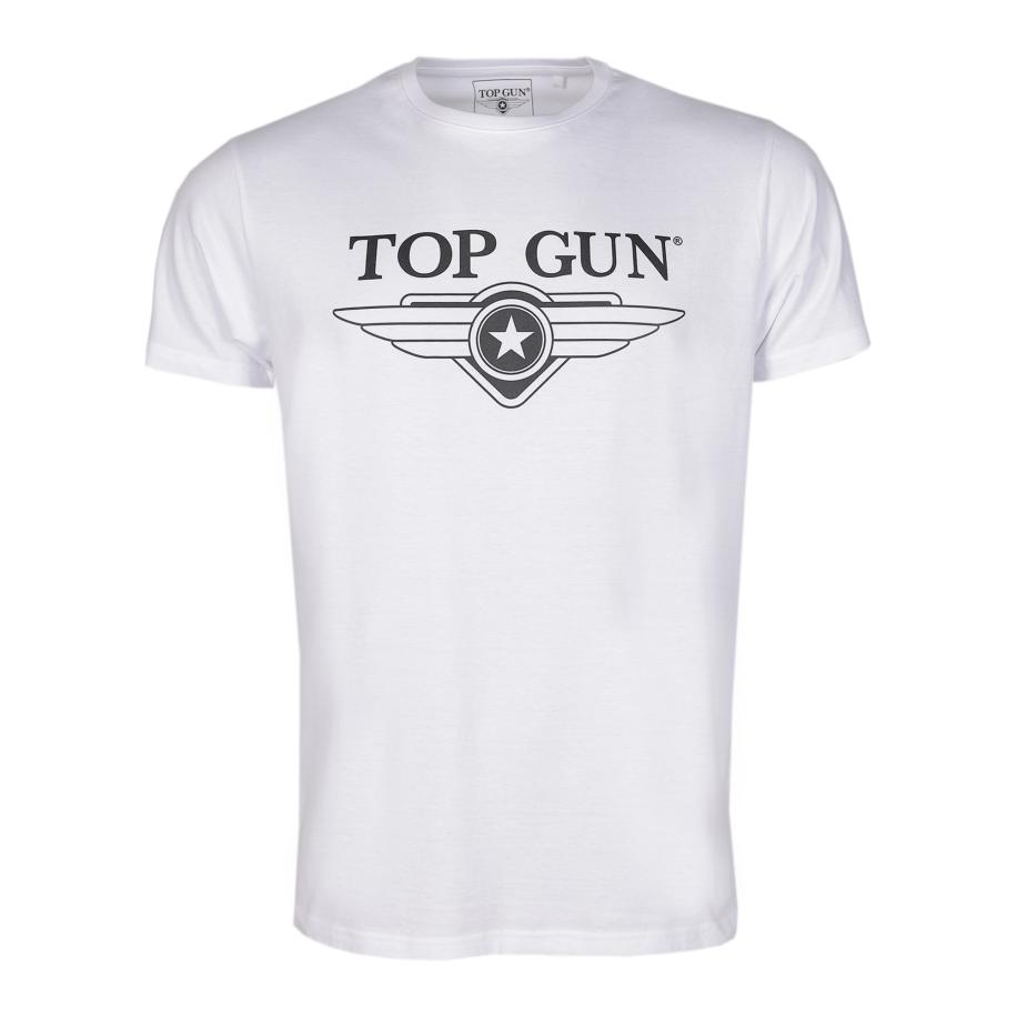 Top gun TOP GUN Shirt TG2024002 zwart / wit -
