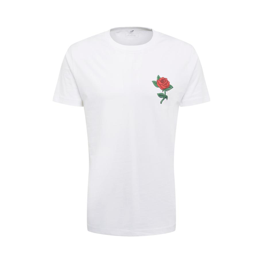 mister tee Mister Tee Shirt Rose smaragd / lichtrood / wit -