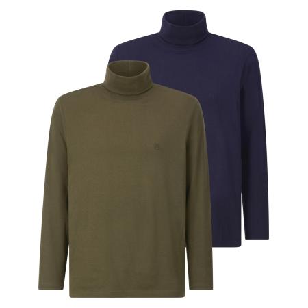 BABISTA BABISTA Shirt Ulor navy / olijfgroen