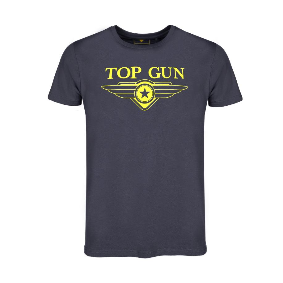 Top gun TOP GUN Shirt TG2024002 marine / geel -