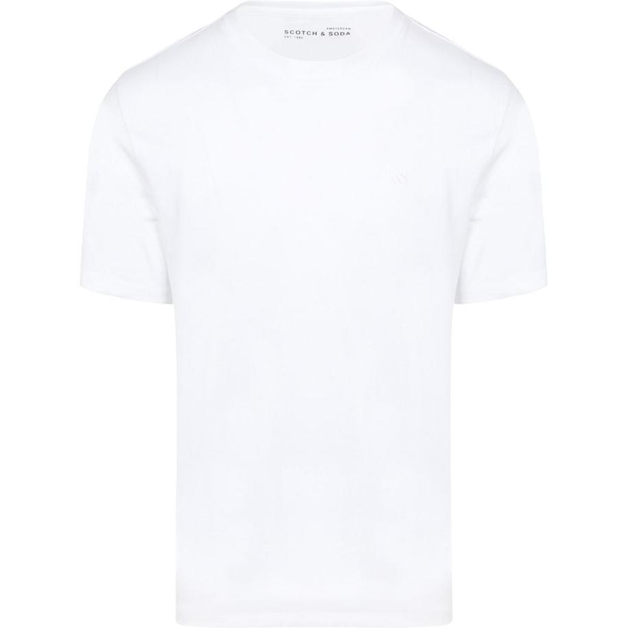 Scotch And Soda Core T-Shirt Wit Wit
