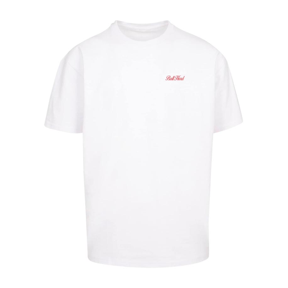 mister tee MT Upscale Shirt Ball Hard grijs / rood / zwart / wit -