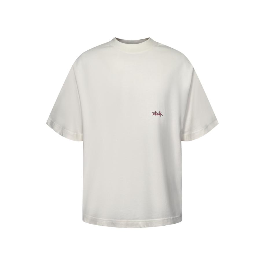 SikSilk SikSilk Shirt ecru / rood -