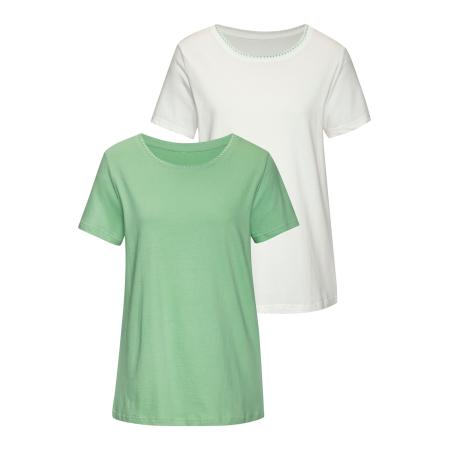 VIVANCE VIVANCE Shirt groen / wit