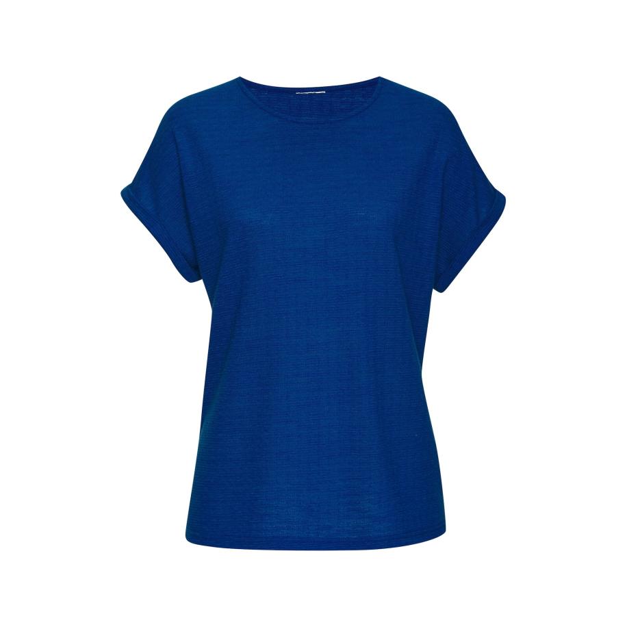 VIVANCE VIVANCE Shirt kobaltblauw -