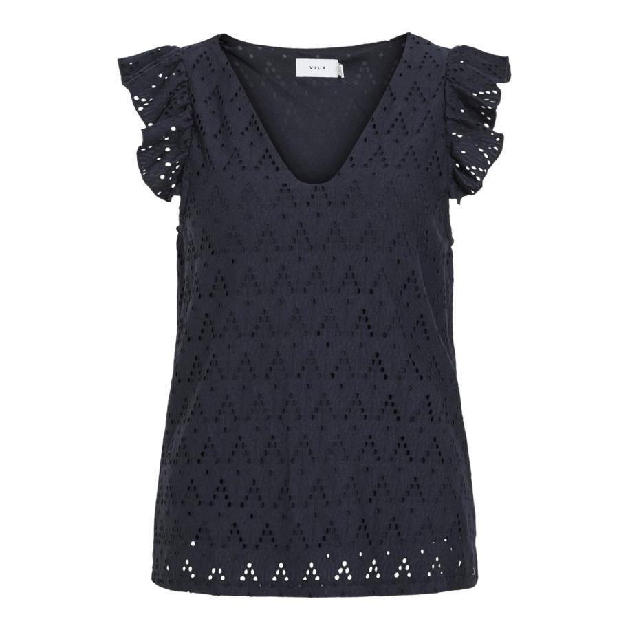 Vila VILA Shirt VIAmalina nachtblauw -