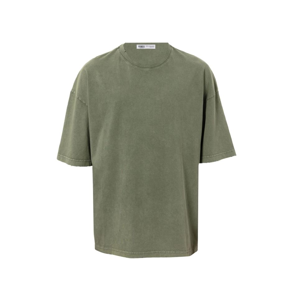 VAMOS CLO Shirt kaki Groen