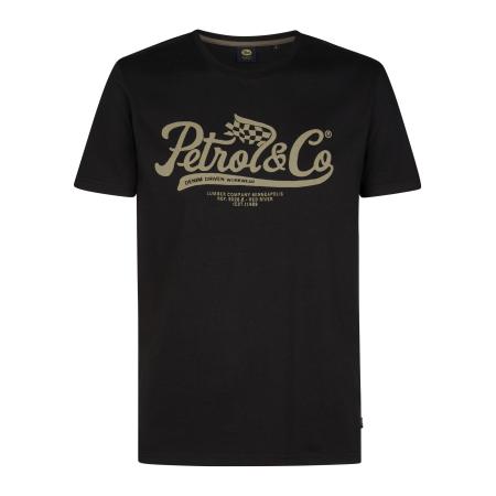 Petrol Industries Petrol Industries Shirt geel / zwart