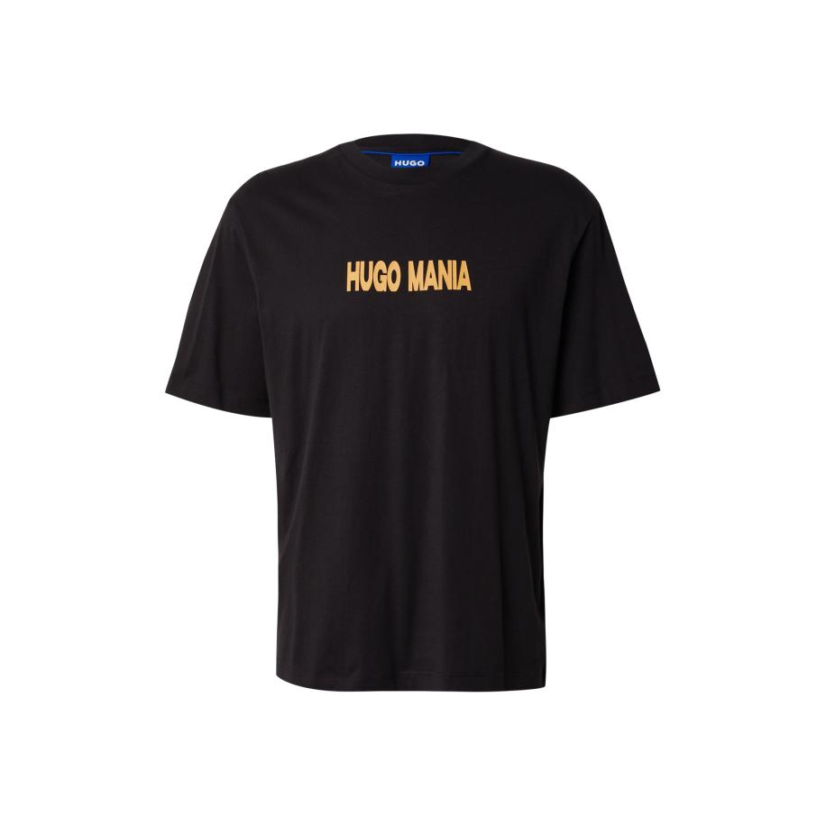 Hugo Boss HUGO Shirt Nedix oranje / zwart / wit -