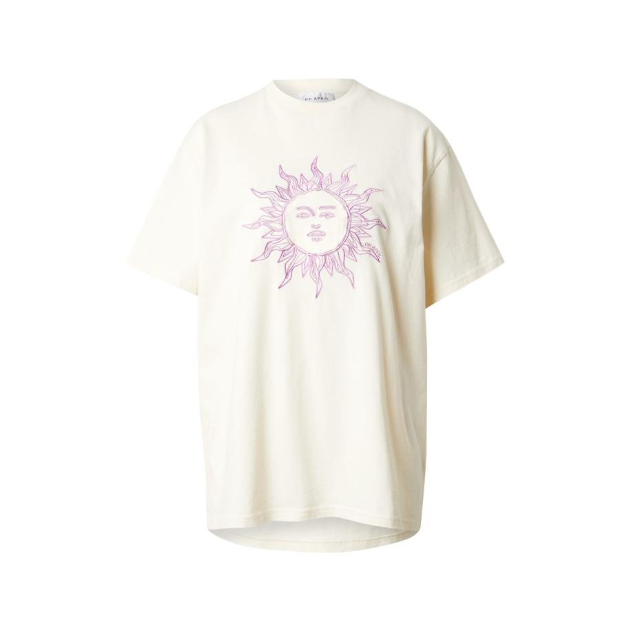 OH APRIL OH APRIL Shirt Sun lichtbeige / lila -