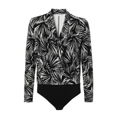 TATUUM TATUUM Shirt body AGATHA zwart / wit