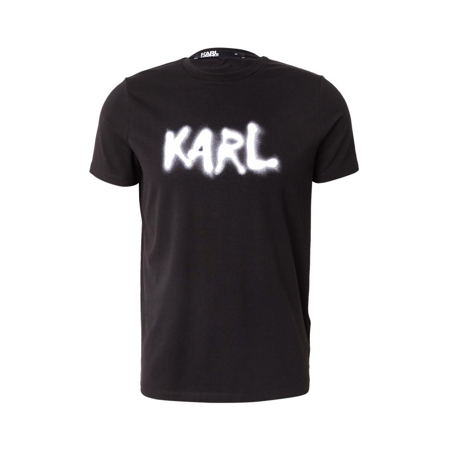 Karl Lagerfeld Karl Lagerfeld Shirt zwart / wit -