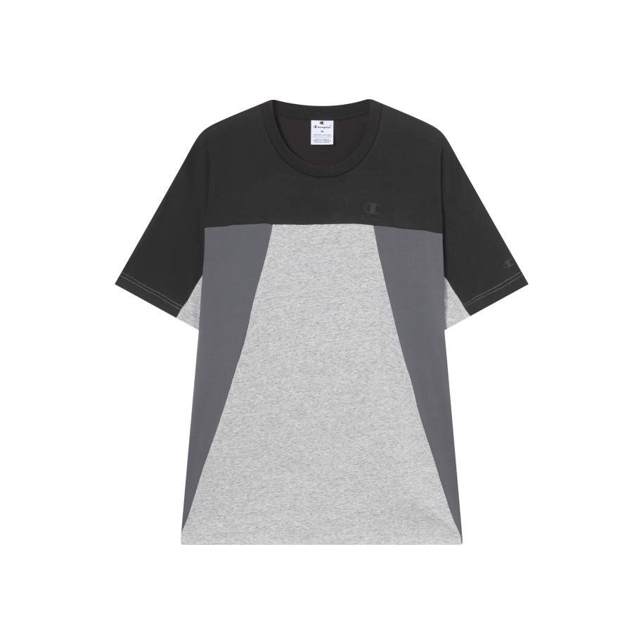 Champion Authentic Athletic Apparel Champion Authentic Athletic Apparel Shirt grijs / antraciet / lichtgrijs -