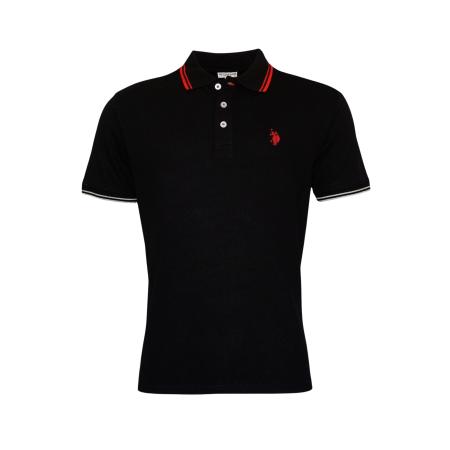 U.S. Polo Assn. U.S. POLO ASSN. Shirt rood / zwart