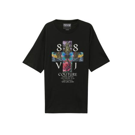 Versace Versace Jeans Couture Shirt blauw / pink / zwart / wit