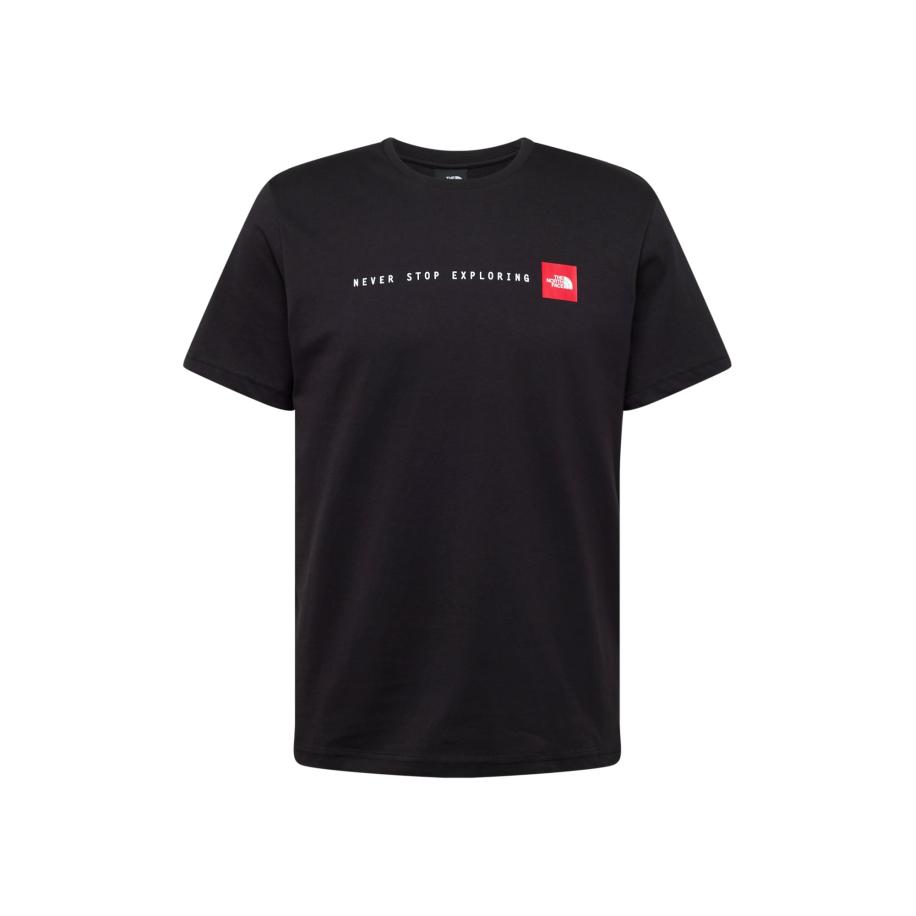 The North Face THE NORTH FACE Shirt Never Stop Exploring rood / zwart / wit -