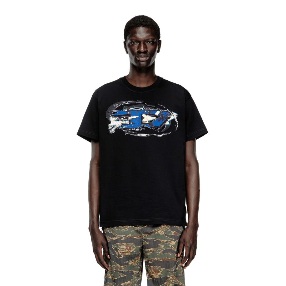 Diesel T Norm T11 T-Shirt Zwart