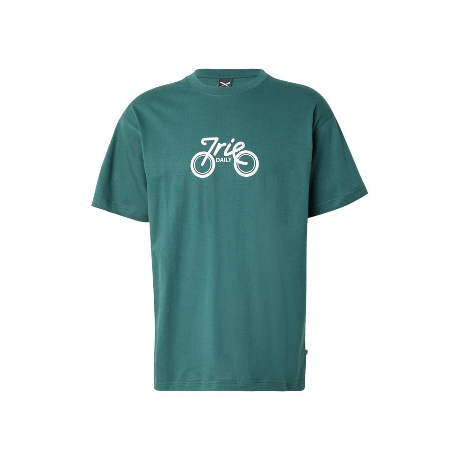 Iriedaily Iriedaily Shirt Daily Bike jade groen / wit -
