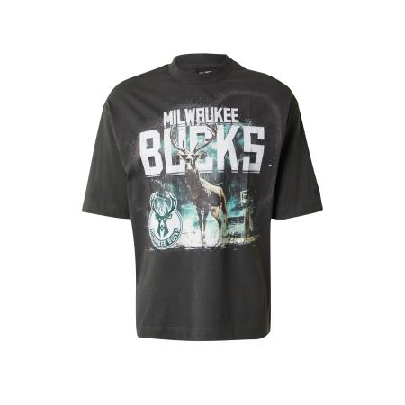New Era NEW ERA Shirt NBA turquoise / antraciet / wit
