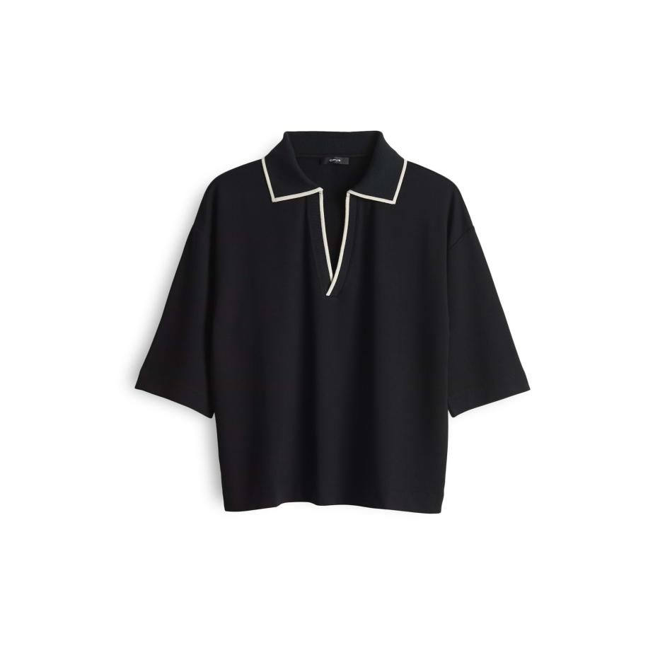 OPUS OPUS Shirt Soffice zwart / wit -