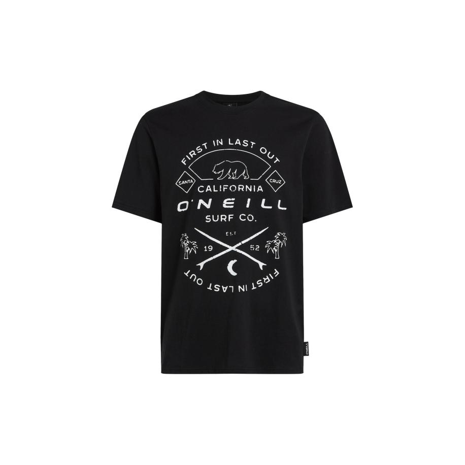 O'Neill ONEILL Shirt zwart / wit -