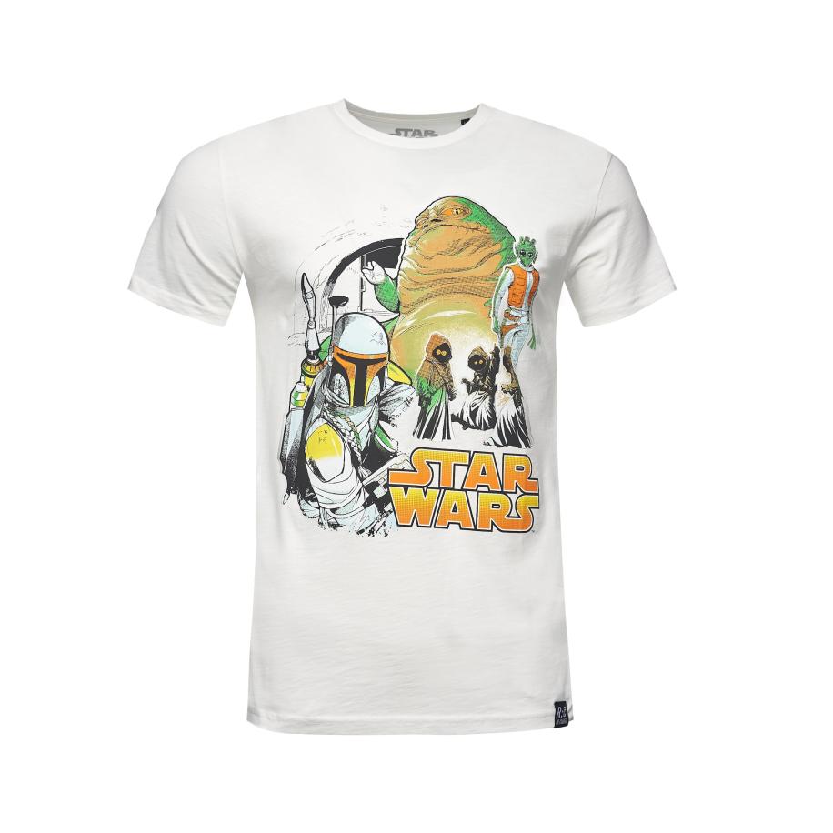 Recovered Recovered Shirt Star Wars Jaba Group ecru -