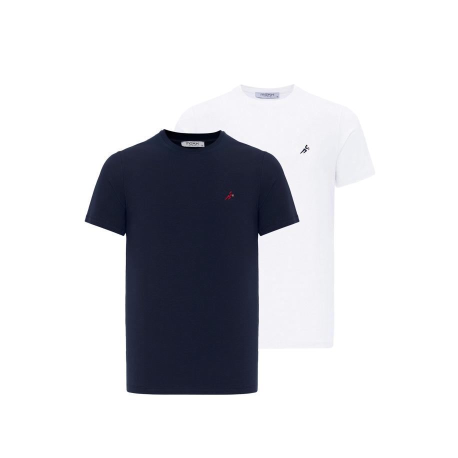 Moxx Paris Moxx Paris Shirt navy / rood / wit -