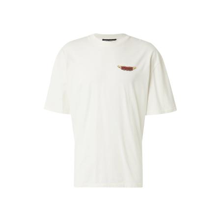 Pegador Pegador Shirt Vintino crème / lichtgeel / kersrood / zwart