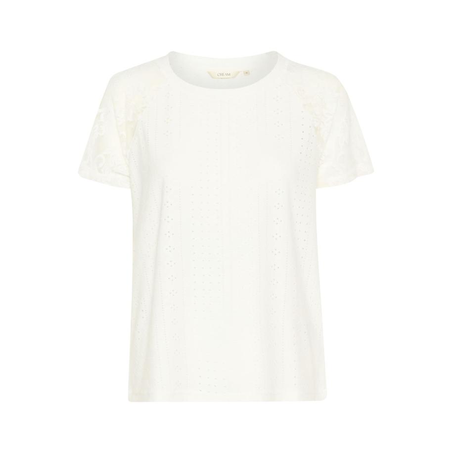 Cream Cream Shirt Lone wit -