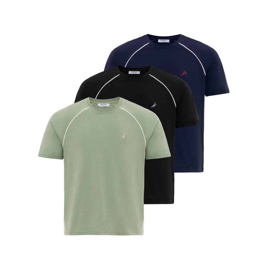 Moxx Paris Moxx Paris Shirt navy / groen / zwart / wit -